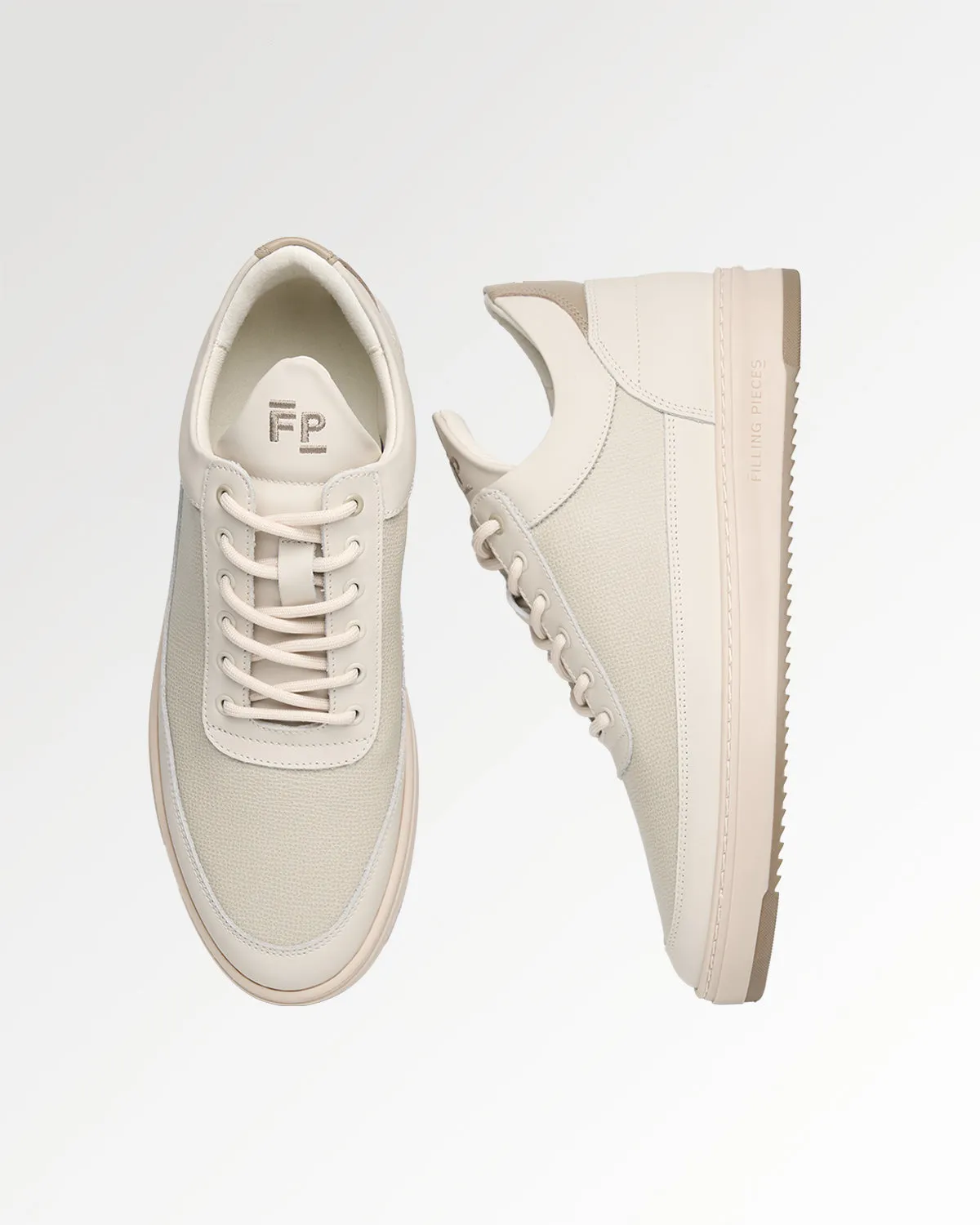 Low Top Tech Crumbs Off White / Taupe sold by Filling Pieces product image thumbnail 2