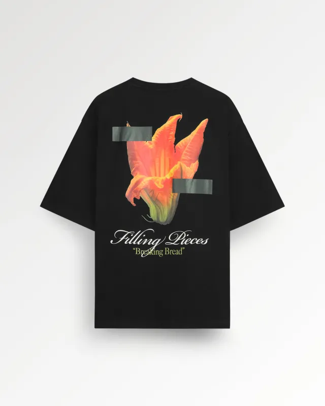 T-shirt Boxy Zucchini Black sold by Filling Pieces