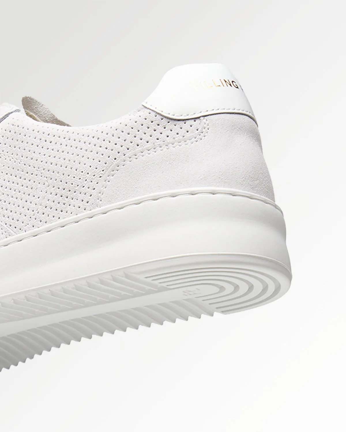Mondo Suede Perforated White sold by Filling Pieces product image thumbnail 4