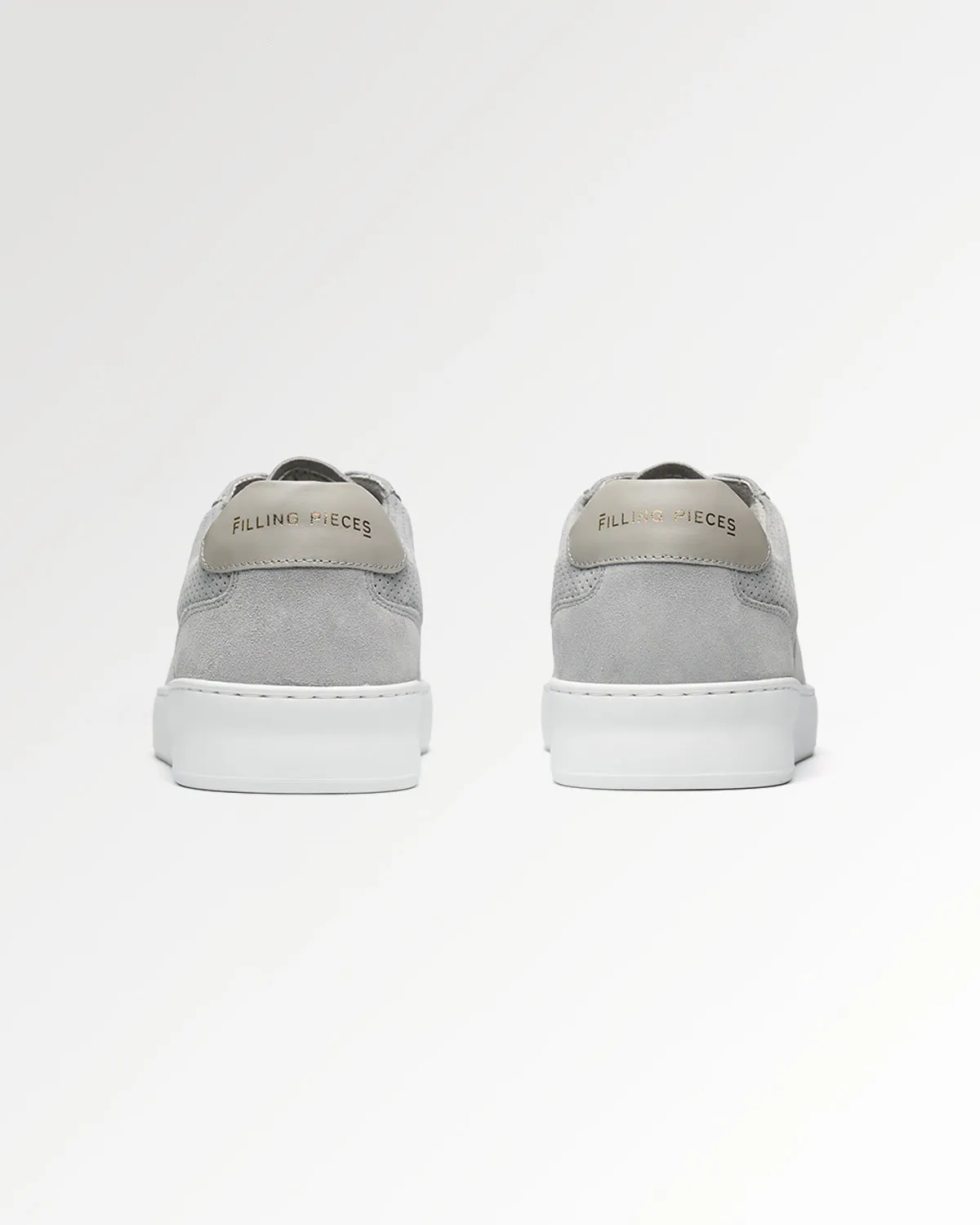 Mondo Suede Perforated Grey sold by Filling Pieces product image thumbnail 5