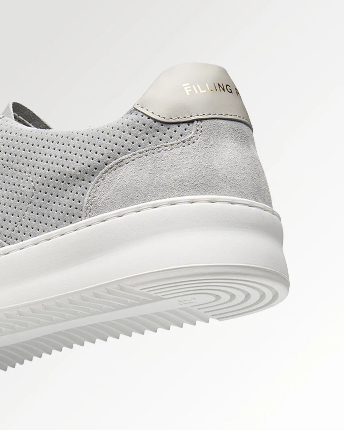Mondo Suede Perforated Grey sold by Filling Pieces product image thumbnail 4