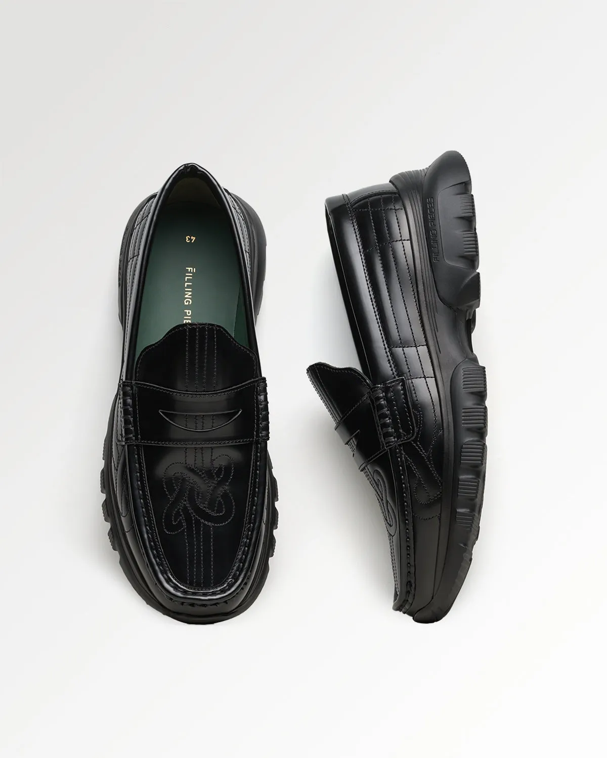 Hybrid Loafer Quilted Black sold by Filling Pieces