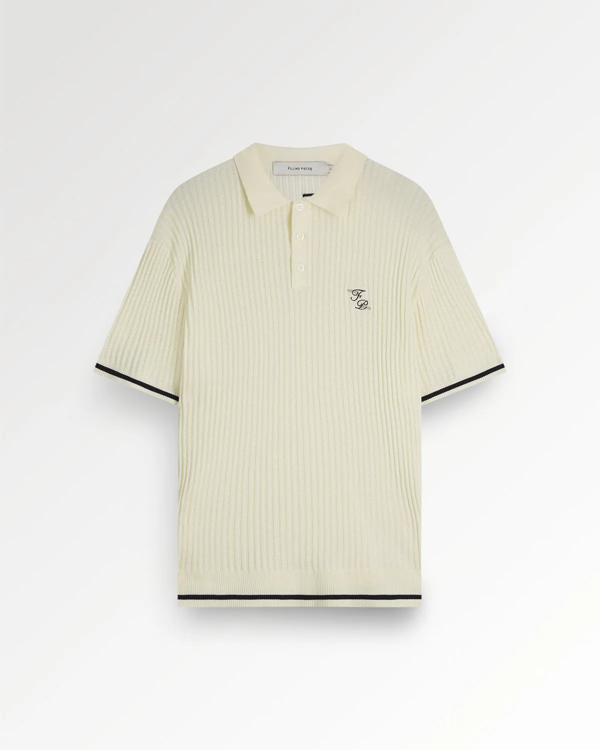 Fine Knit Polo Antique White sold by Filling Pieces