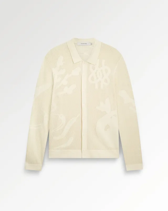 Knit Longsleeve Breaking Bread Antique White made by Filling Pieces
