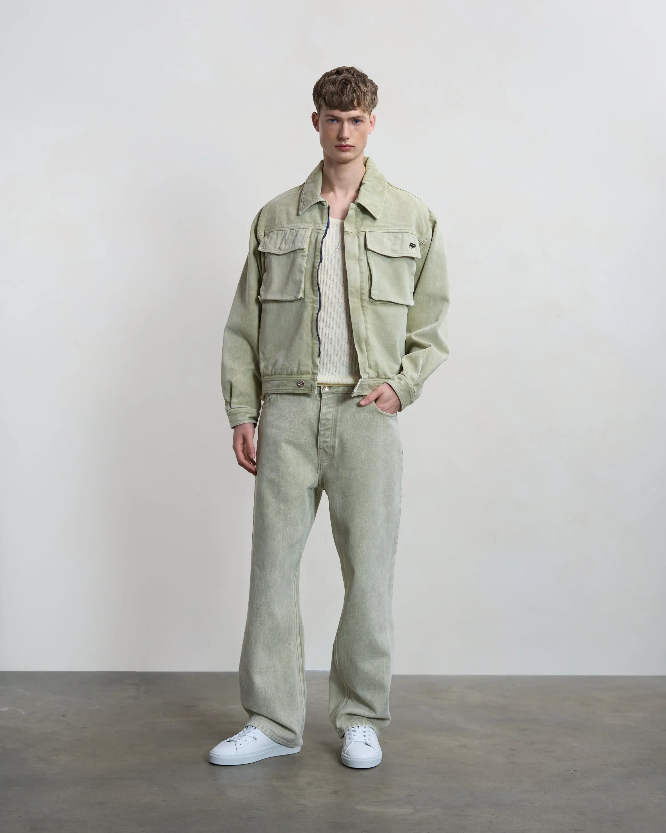 Denim Jacket Tea sold by Filling Pieces product image thumbnail 5