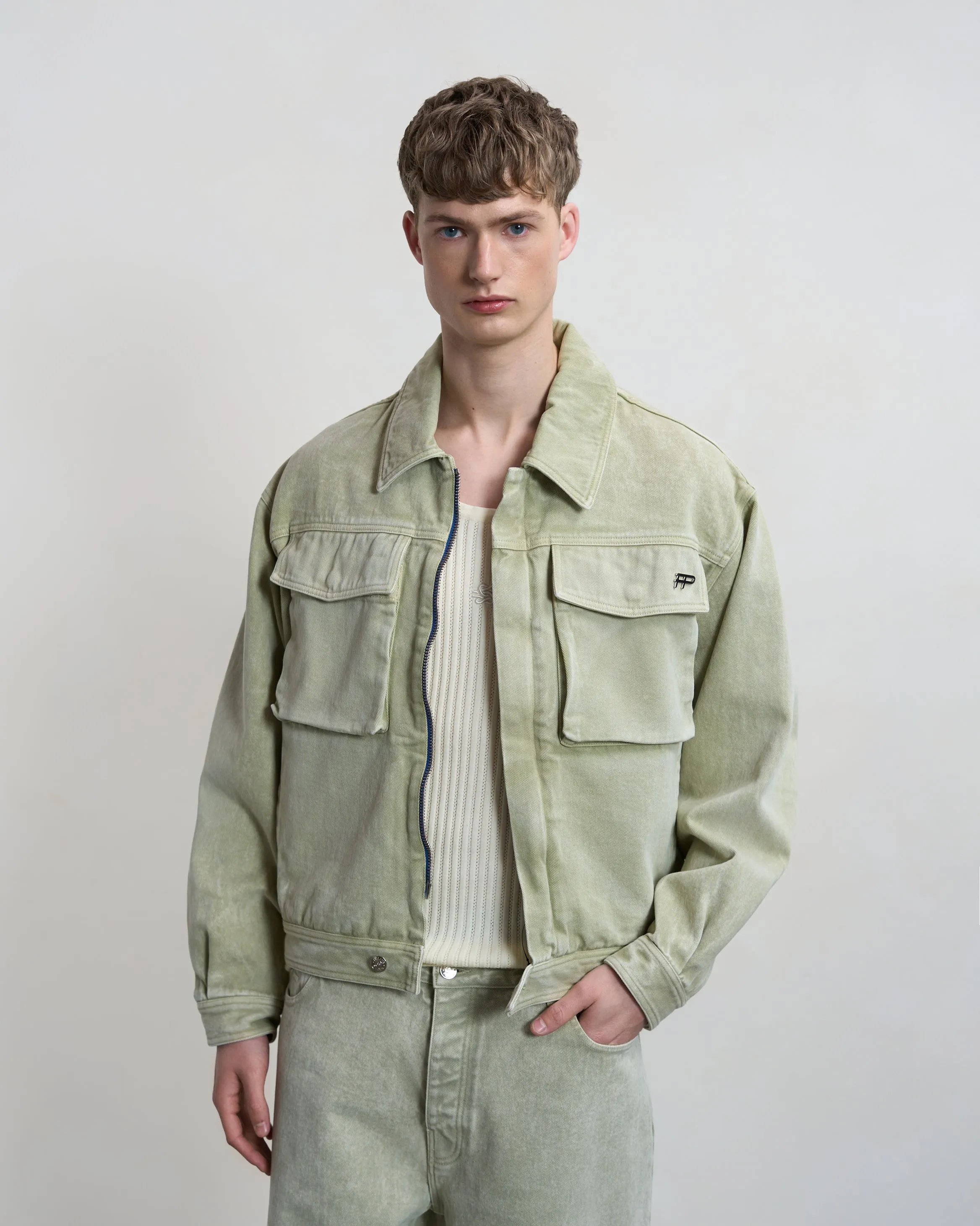 Denim Jacket Tea sold by Filling Pieces product image thumbnail 3