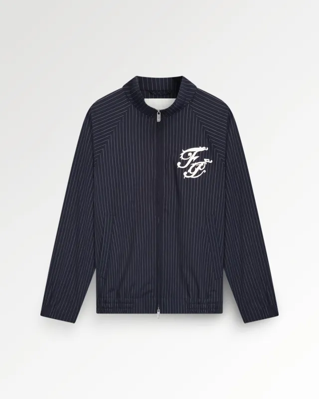 Track Jacket Pinstripe Blue made by Filling Pieces