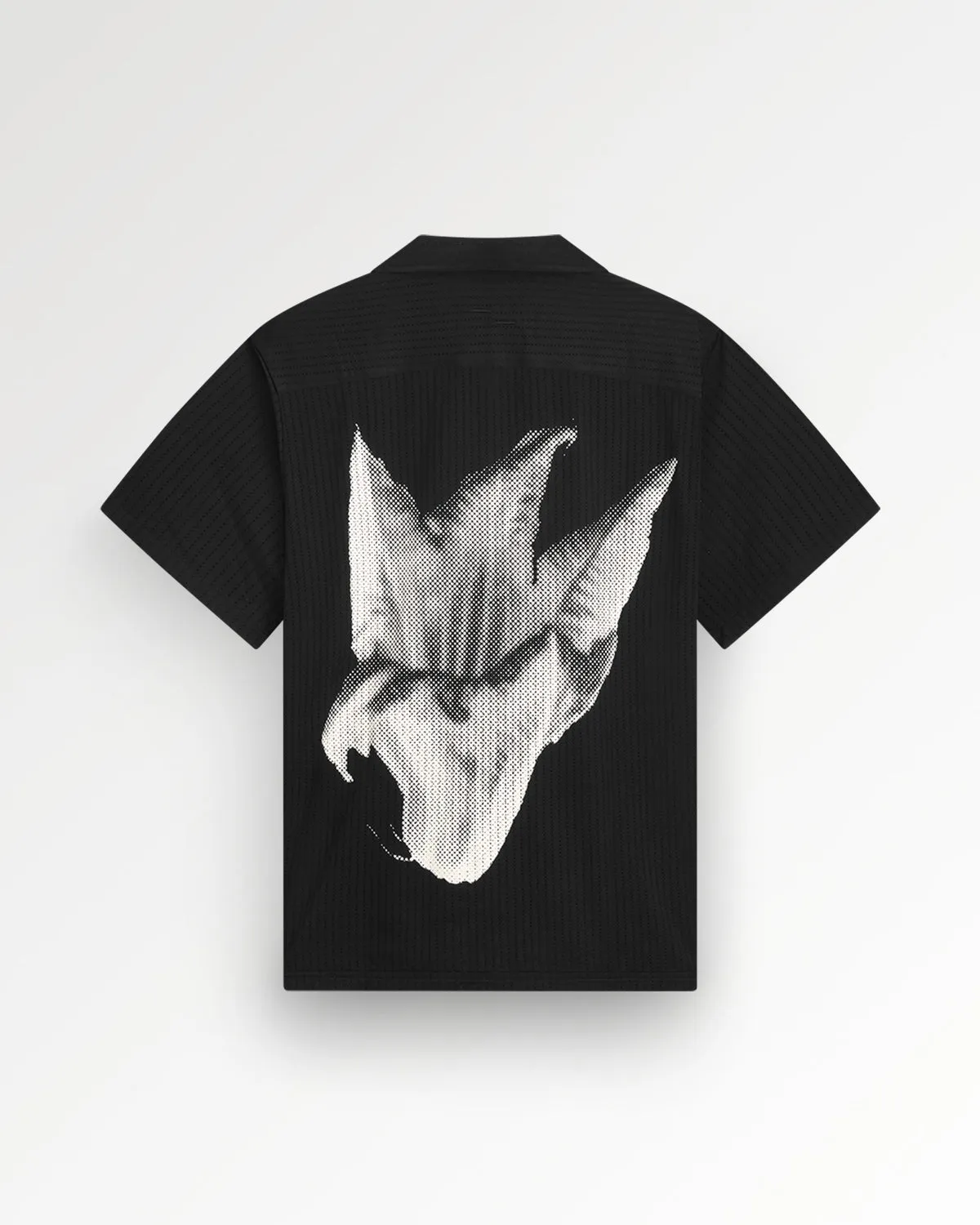 Resort Shirt Mesh Black sold by Filling Pieces product image thumbnail 2