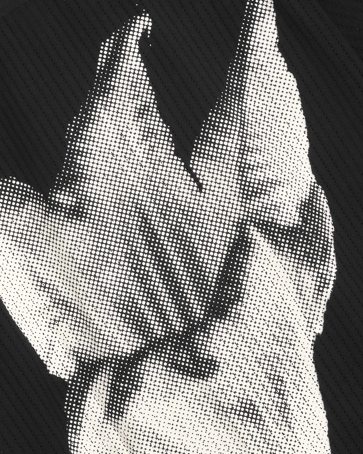 Resort Shirt Mesh Black sold by Filling Pieces product image thumbnail 3