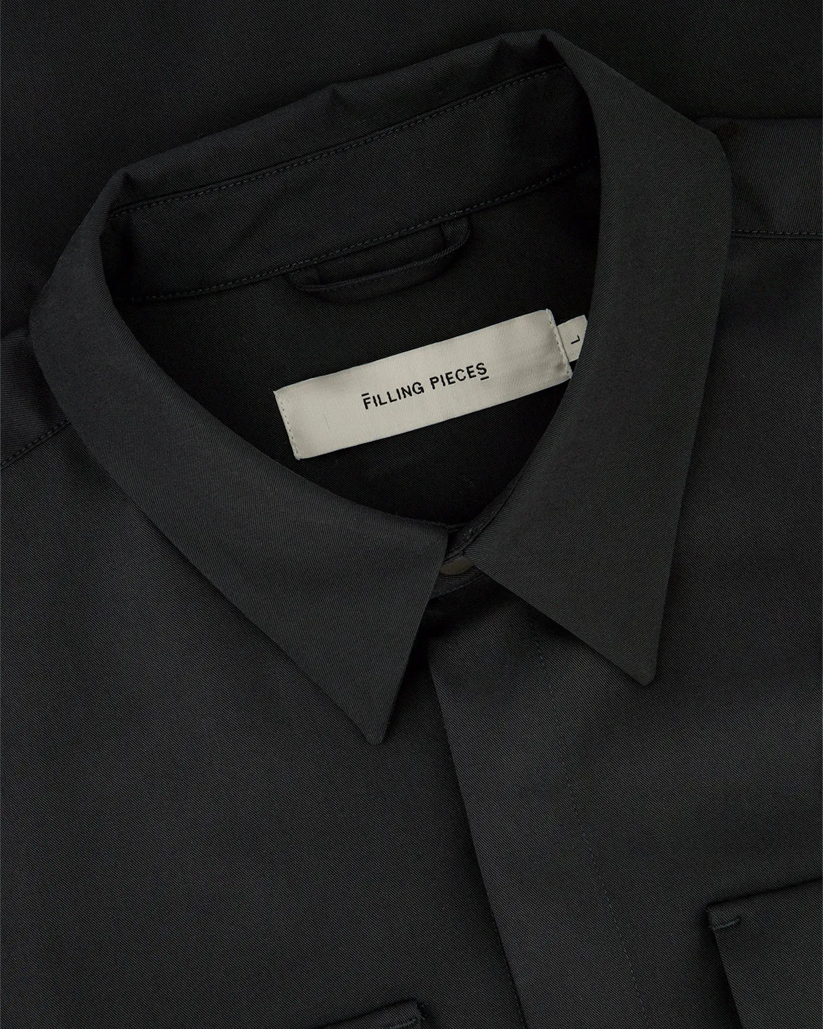 Resort Shirt Drapy Black sold by Filling Pieces product image thumbnail 3