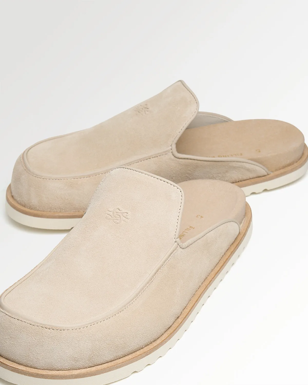 Clog Suede Beige sold by Filling Pieces product image thumbnail 3