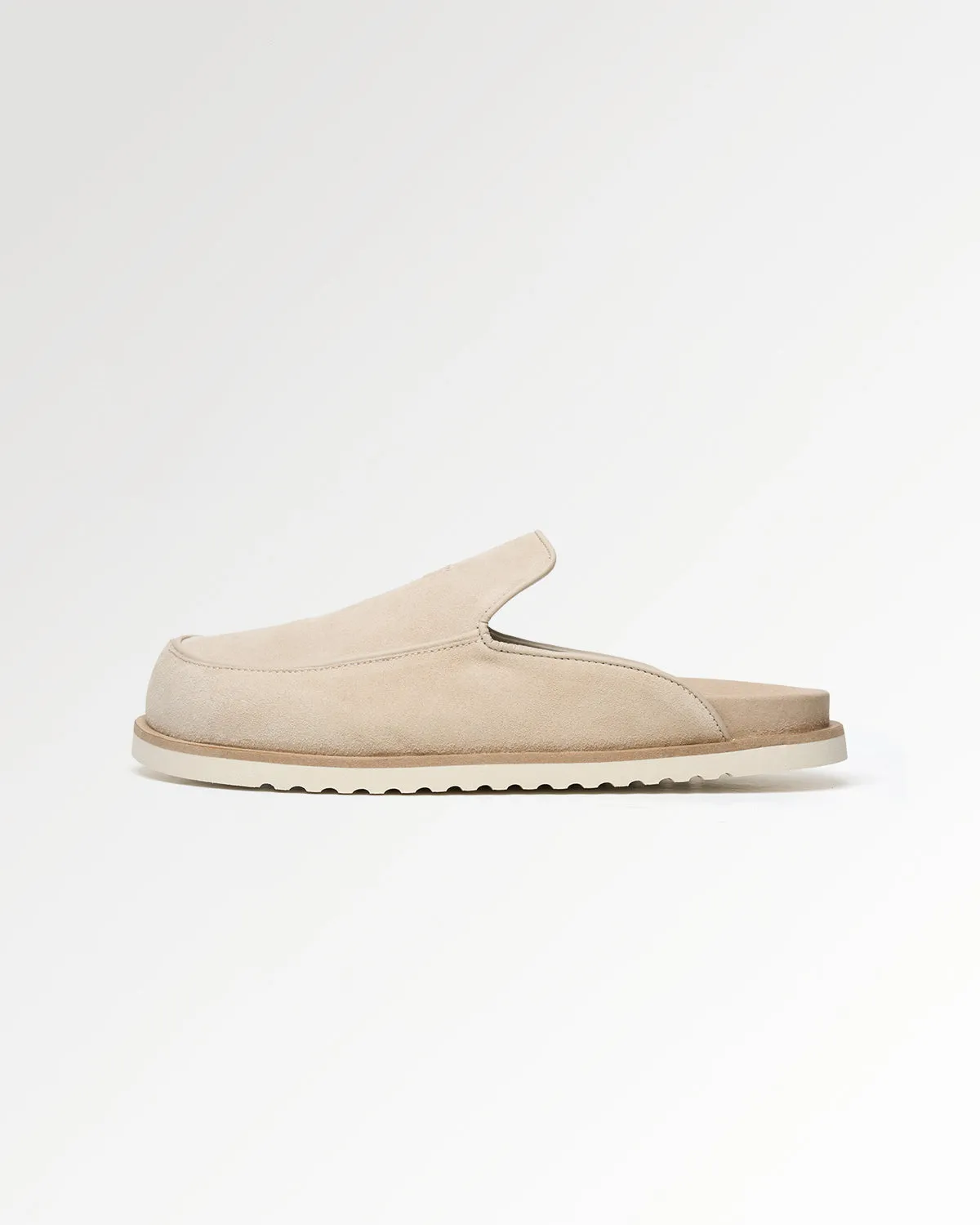 Clog Suede Beige sold by Filling Pieces