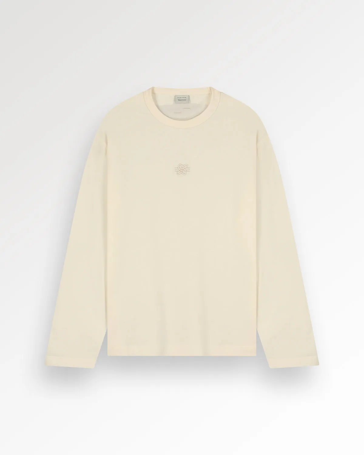 Longsleeve Boxy Embroidered Antique White sold by Filling Pieces