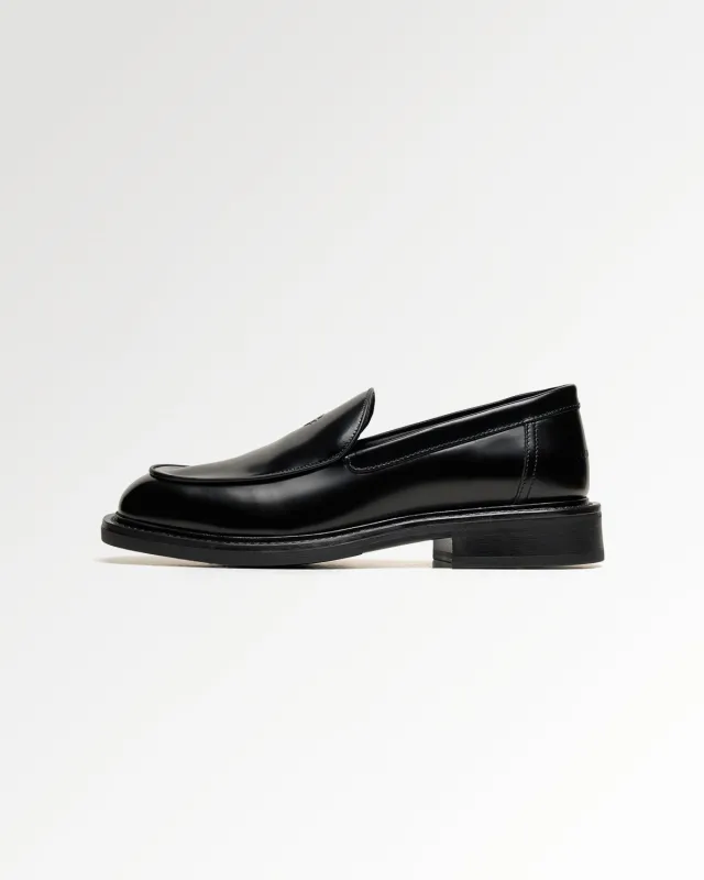 Square Loafer Polido Black made by Filling Pieces