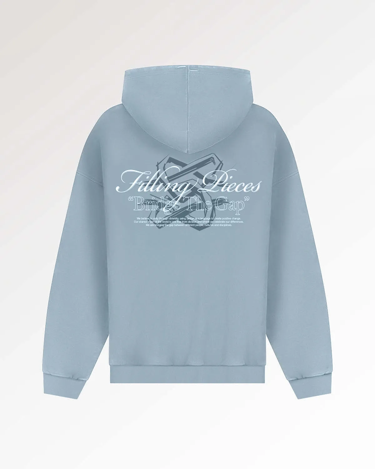 Hoodie Boxy Bridge the Gap Celestial Blue sold by Filling Pieces product image thumbnail 2