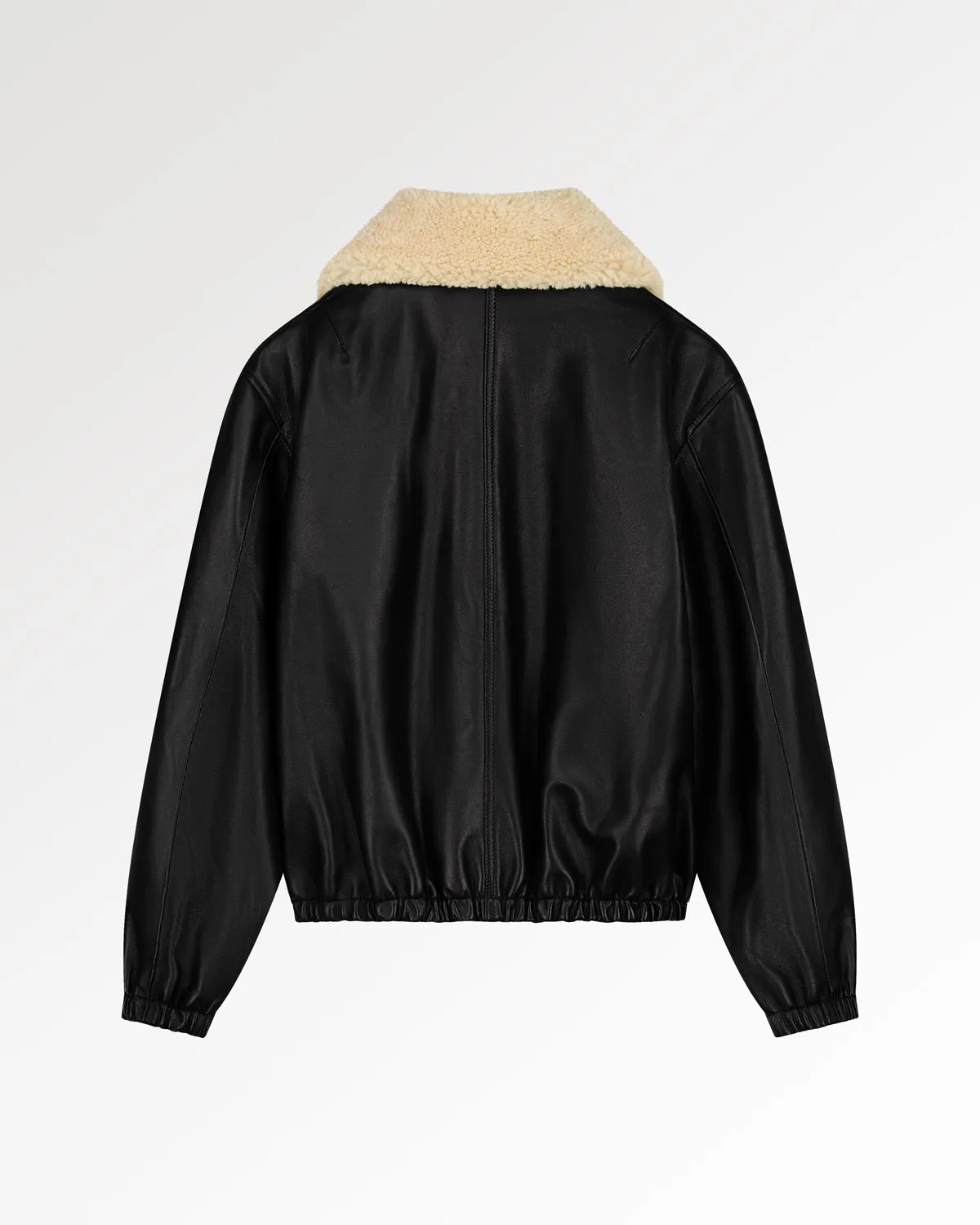 Biker Jacket Shearling Black sold by Filling Pieces product image thumbnail 2