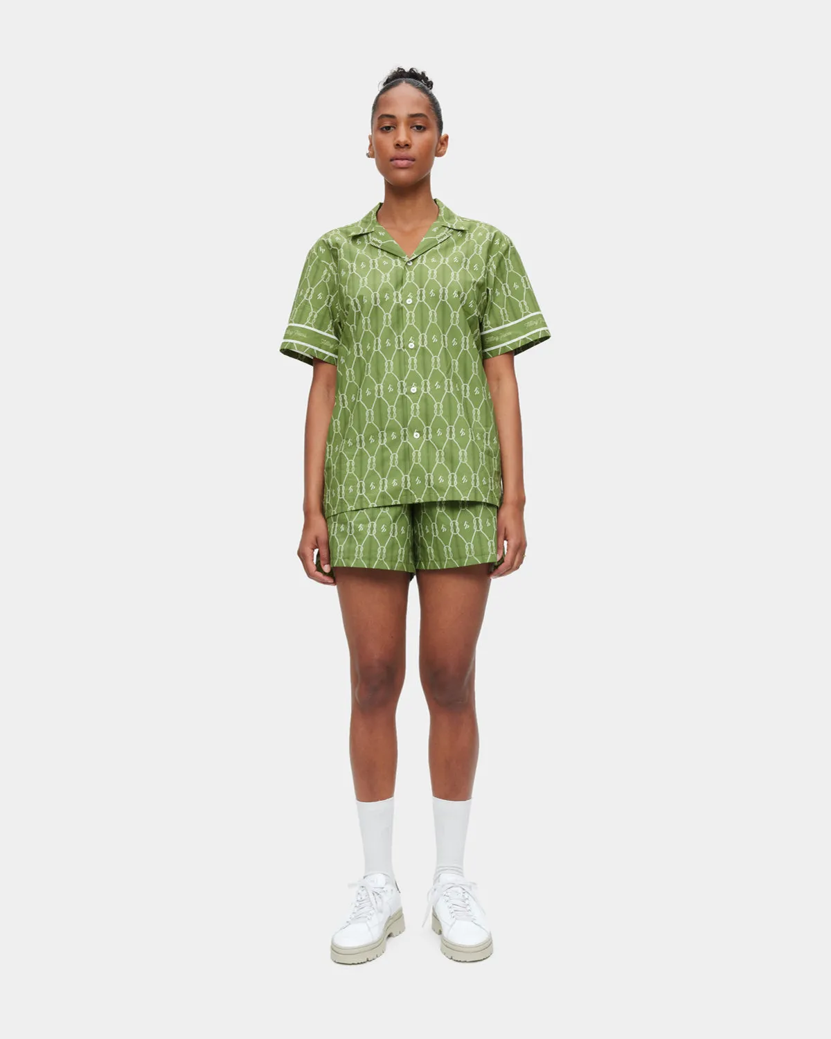 Resort Shorts Monogram Olive sold by Filling Pieces product image thumbnail 4