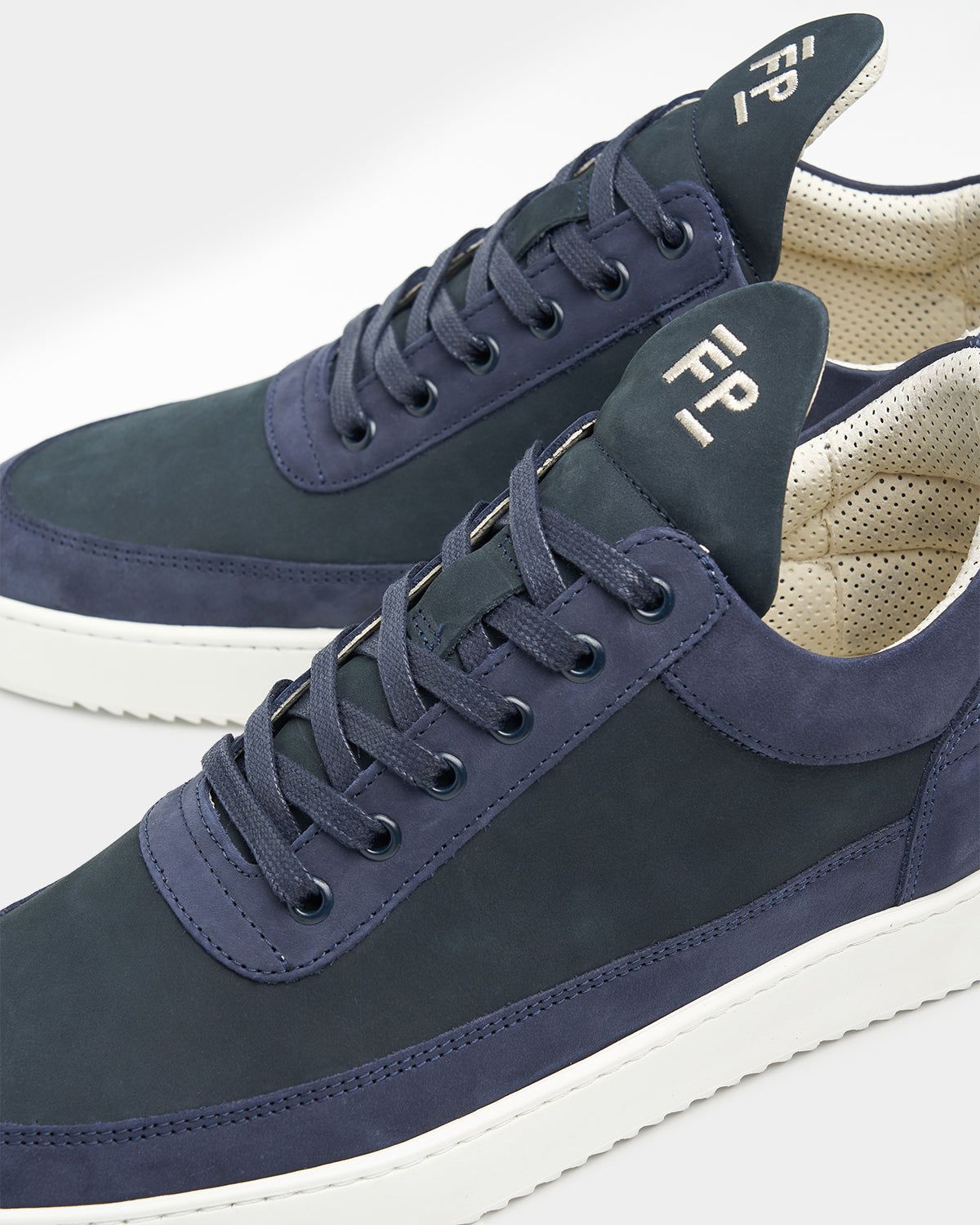 Low Top Ripple Nubuck Navy sold by Filling Pieces product image thumbnail 3
