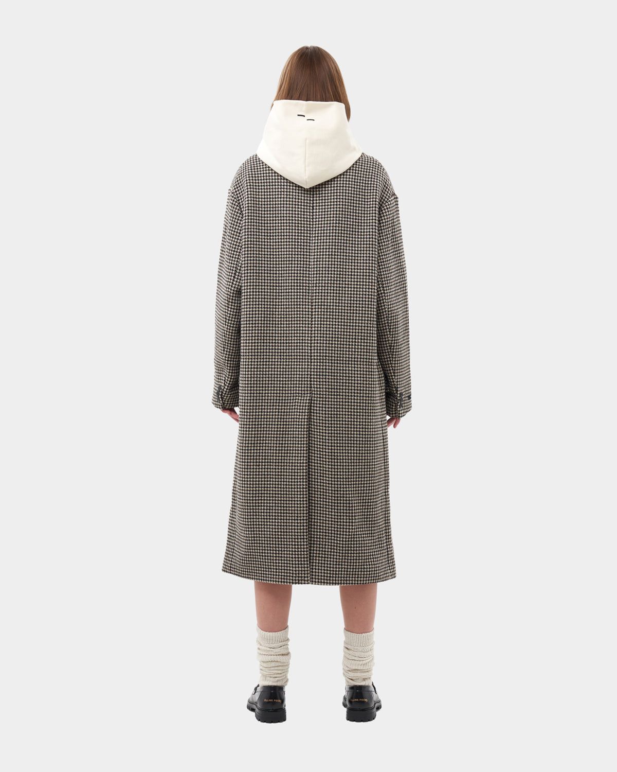 Wool Coat Houndstooth Multi sold by Filling Pieces product image thumbnail 8