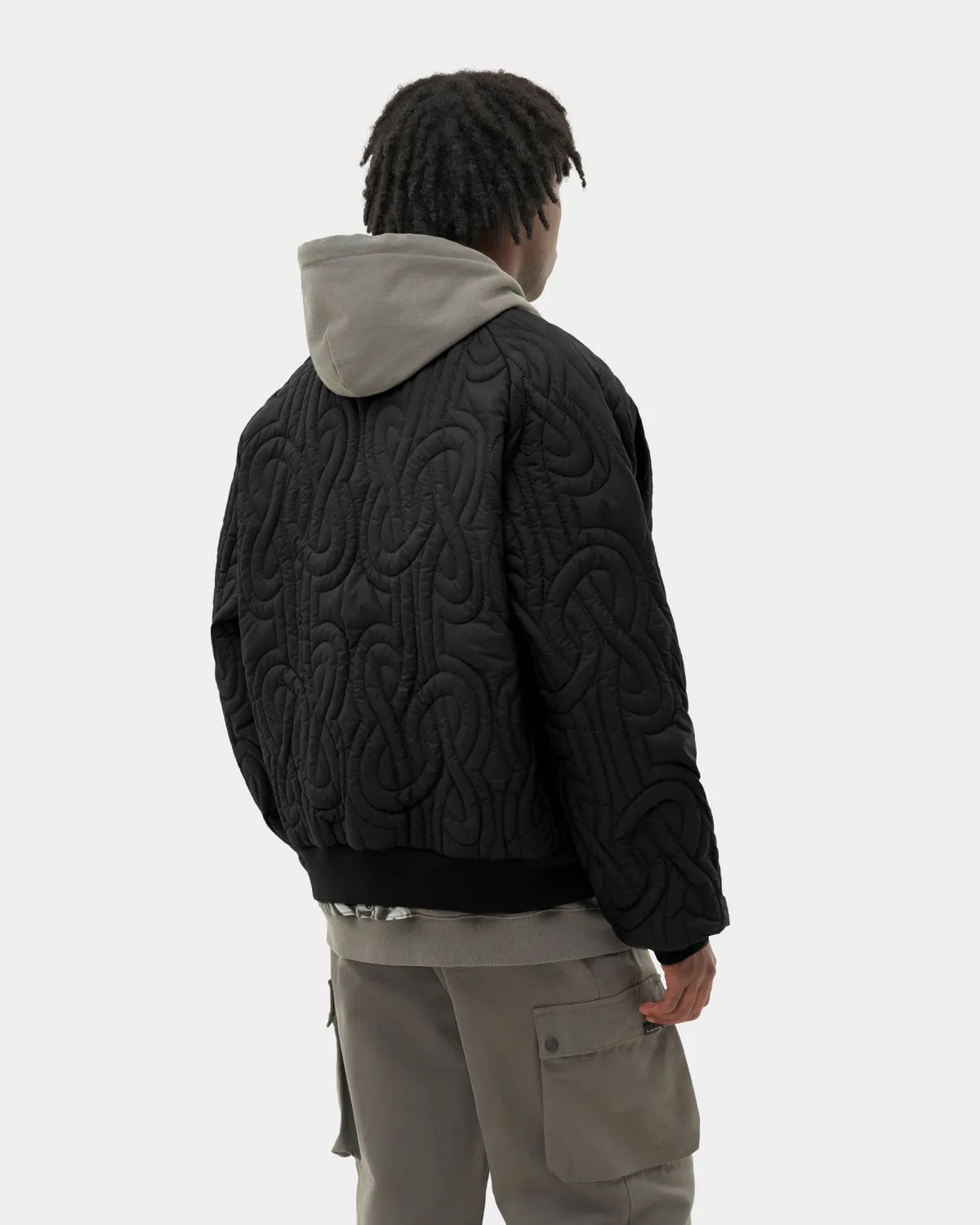 Bomber Quilted Black sold by Filling Pieces product image thumbnail 4