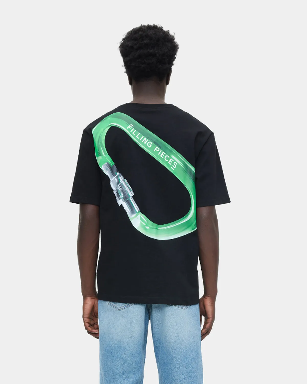 T-shirt Carabiner Black sold by Filling Pieces