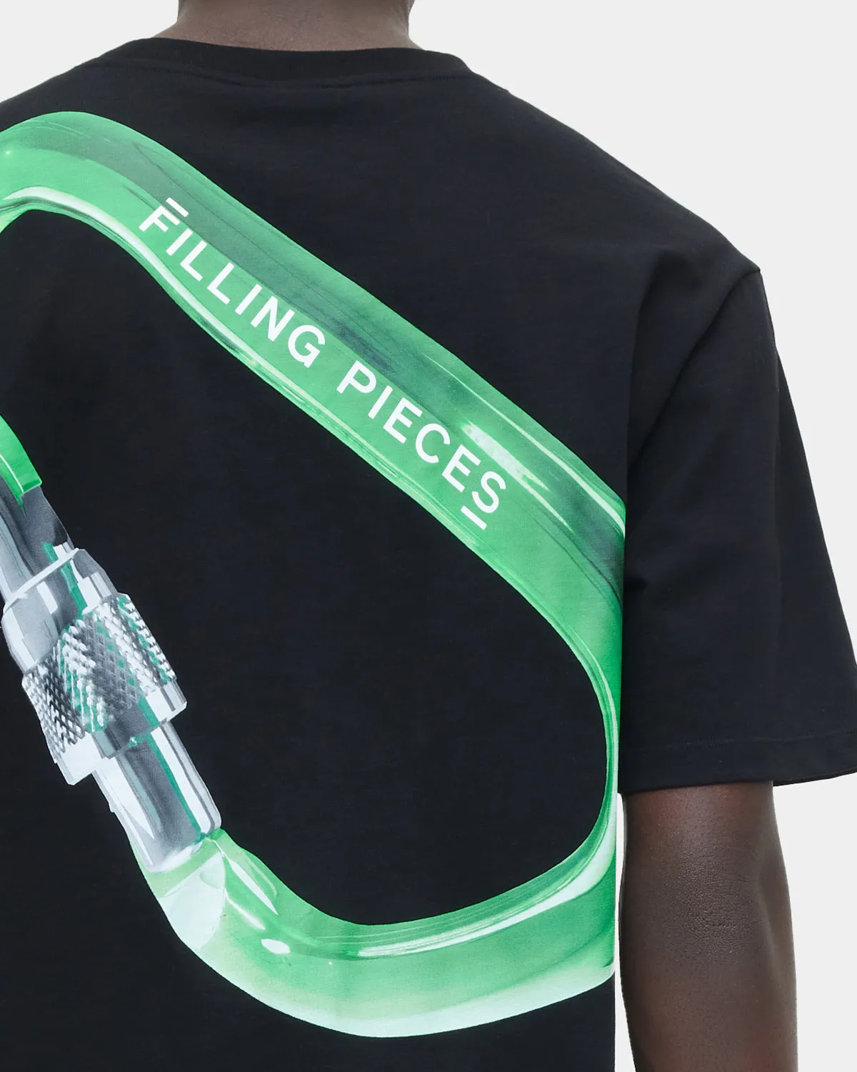 T-shirt Carabiner Black sold by Filling Pieces product image thumbnail 4
