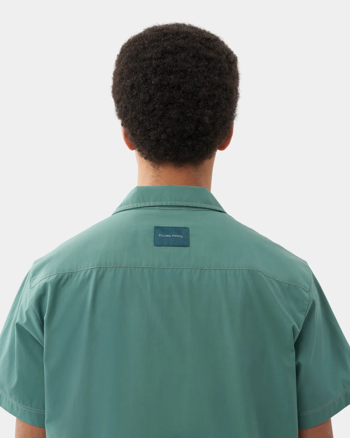 Resort Shirt Sage Green sold by Filling Pieces product image thumbnail 4