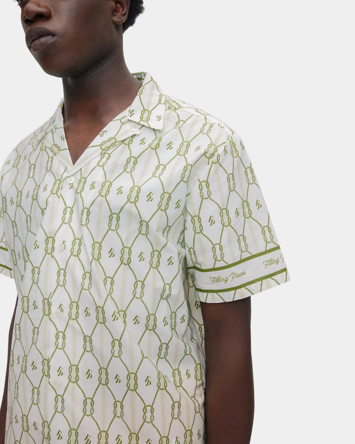 Resort Shirt Monogram Milk sold by Filling Pieces product image thumbnail 3