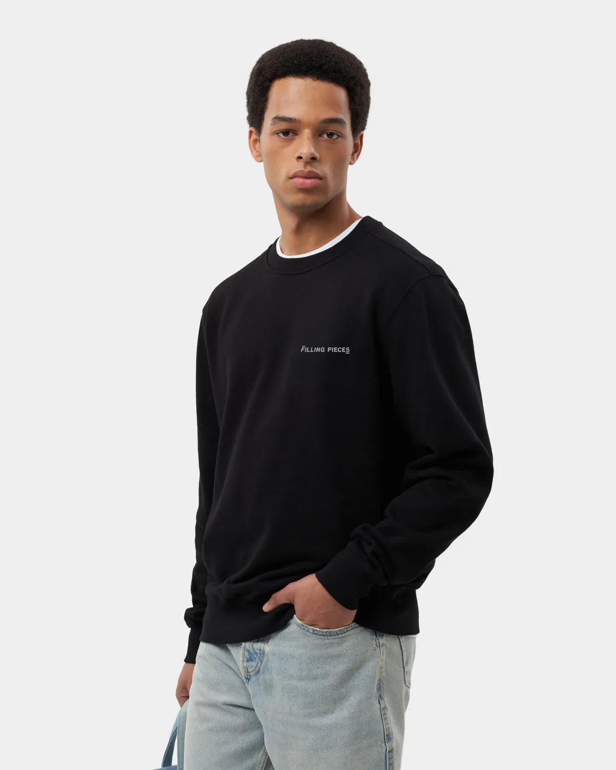 Sweatshirt Alphabet Black sold by Filling Pieces product image thumbnail 2