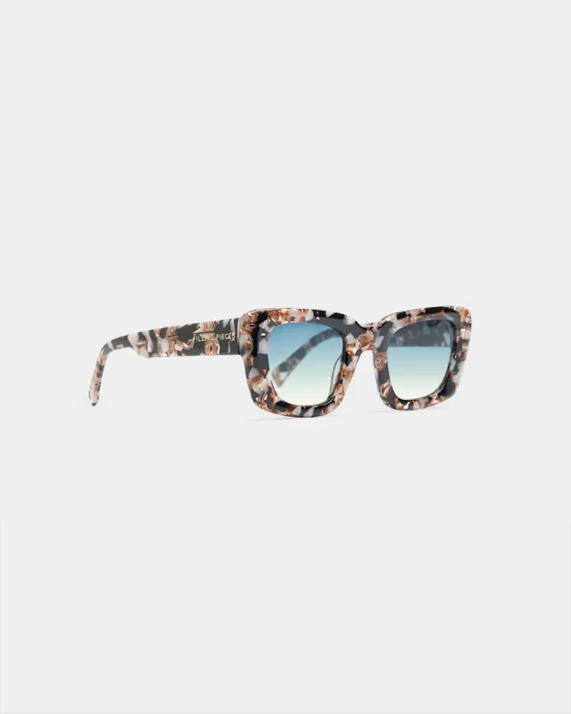Squarro Sunglasses Classic Terrazzo made by Filling Pieces