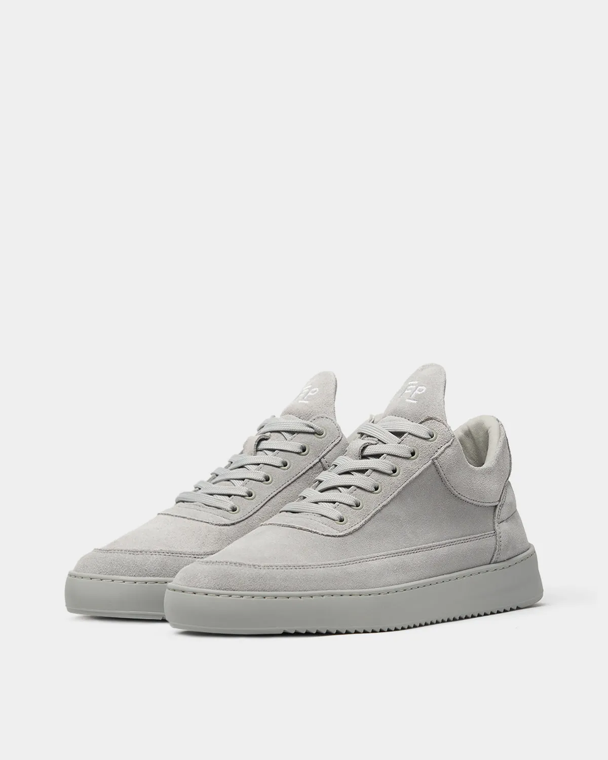 Low Top Suede All Grey sold by Filling Pieces product image thumbnail 2
