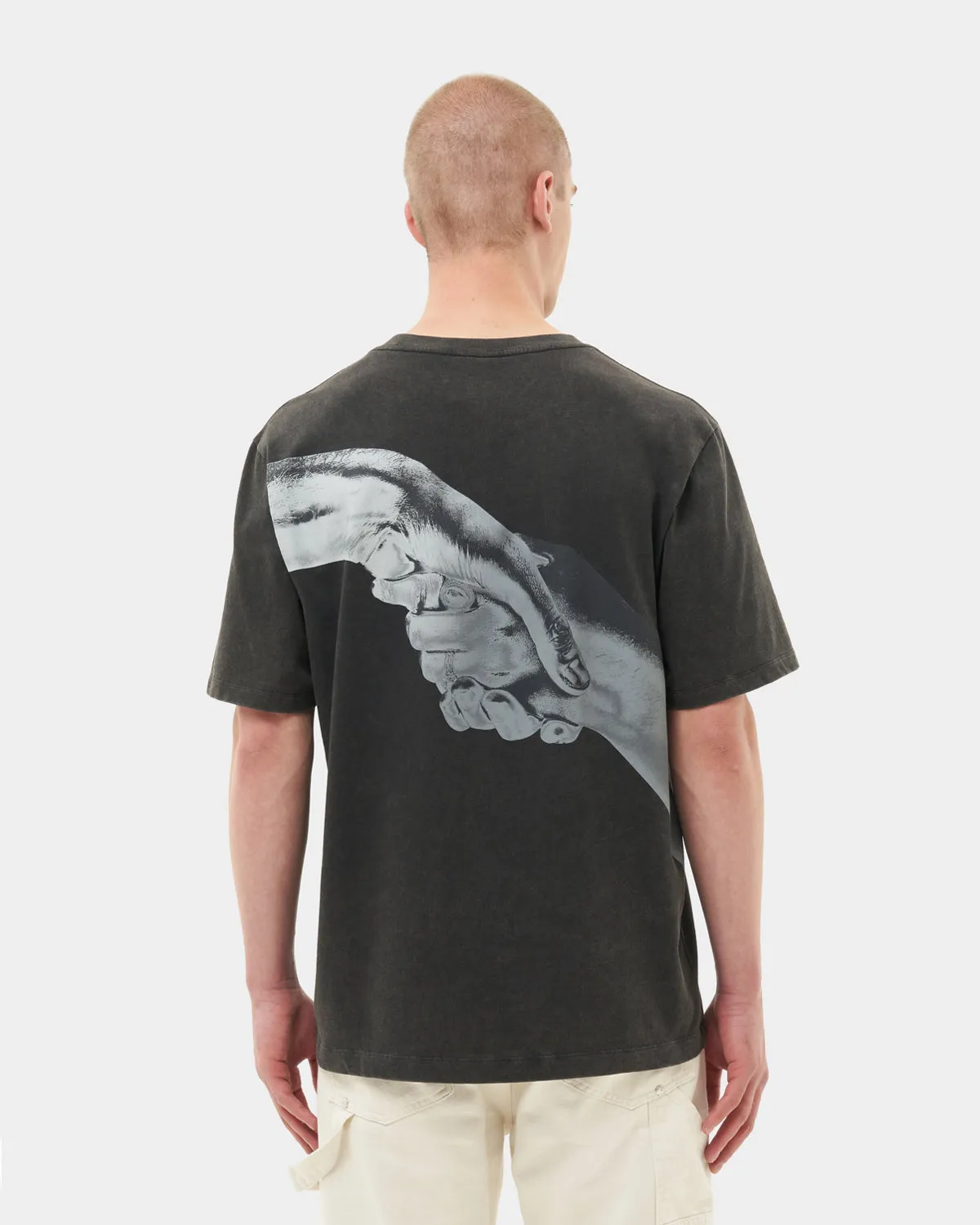 T-shirt Handshake Vintage Black sold by Filling Pieces