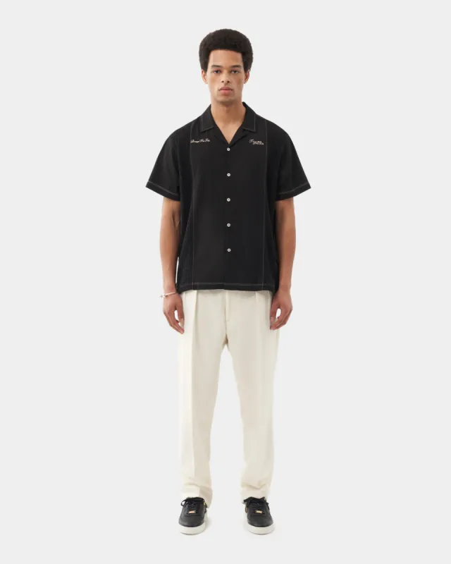 Resort Shirt Black sold by Filling Pieces