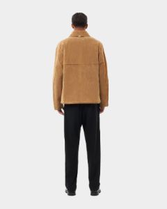 Leather Jacket Suede Camel sold by Filling Pieces