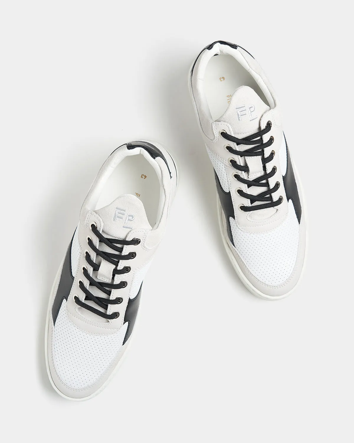 Low Top Ghost Paneled White / Black sold by Filling Pieces product image thumbnail 5