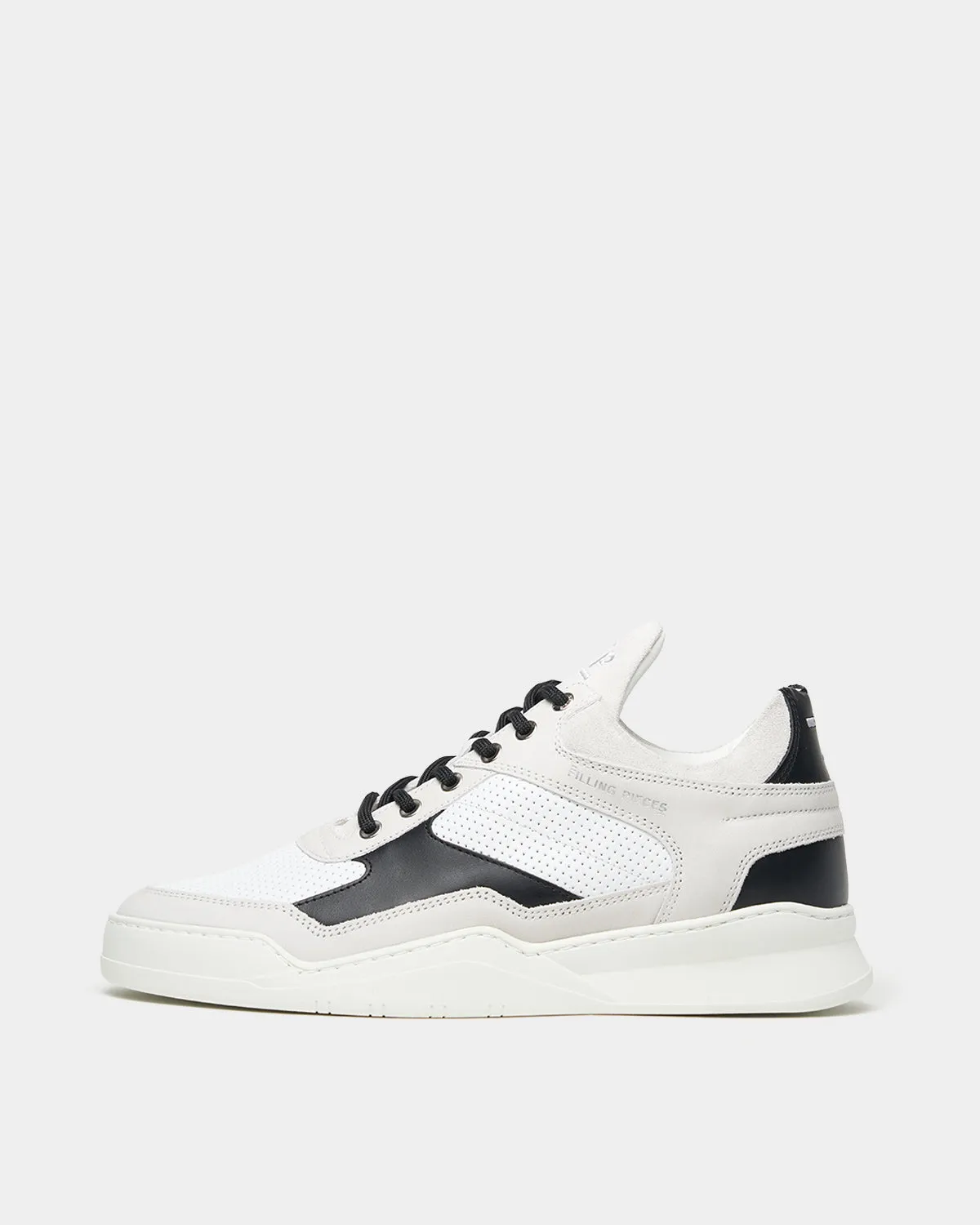 Low Top Ghost Paneled White / Black sold by Filling Pieces