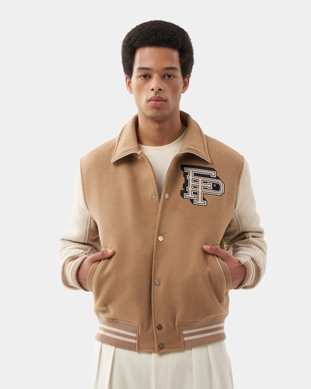 Varsity Jacket Ginger Root sold by Filling Pieces product image thumbnail 2
