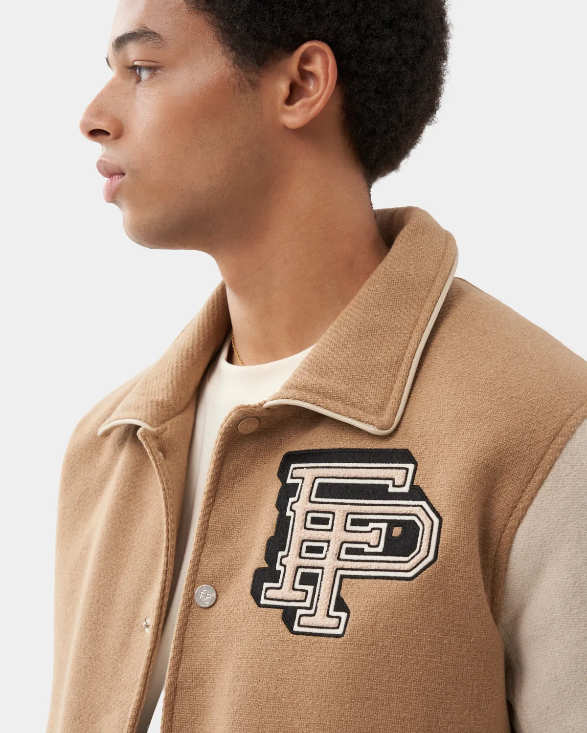 Varsity Jacket Ginger Root sold by Filling Pieces product image thumbnail 3
