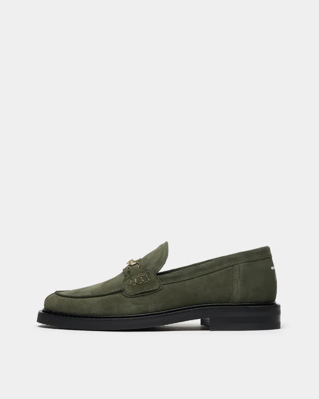 Loafer Suede Green sold by Filling Pieces