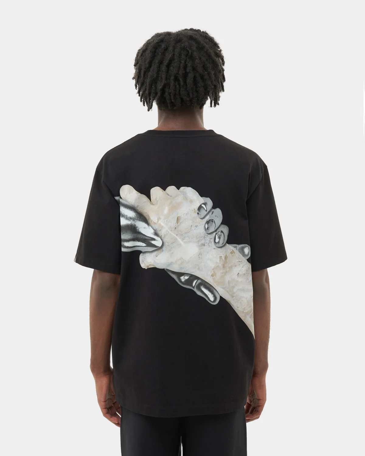 T-shirt Handshake Elements Black sold by Filling Pieces