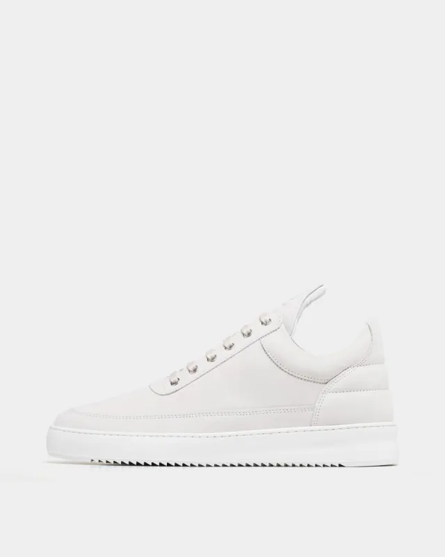 Low Top Ripple Basic All White sold by Filling Pieces