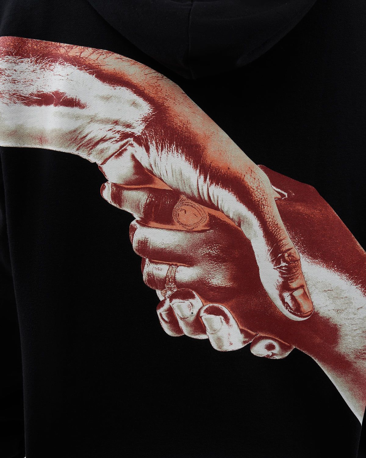 Hoodie Handshake Black / Red sold by Filling Pieces product image thumbnail 4