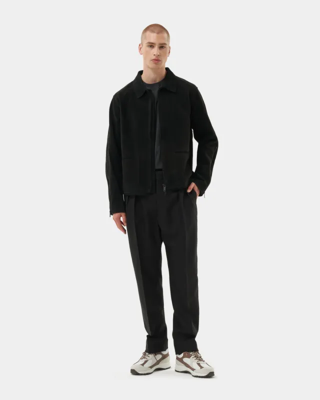 Leather Jacket Suede Black sold by Filling Pieces