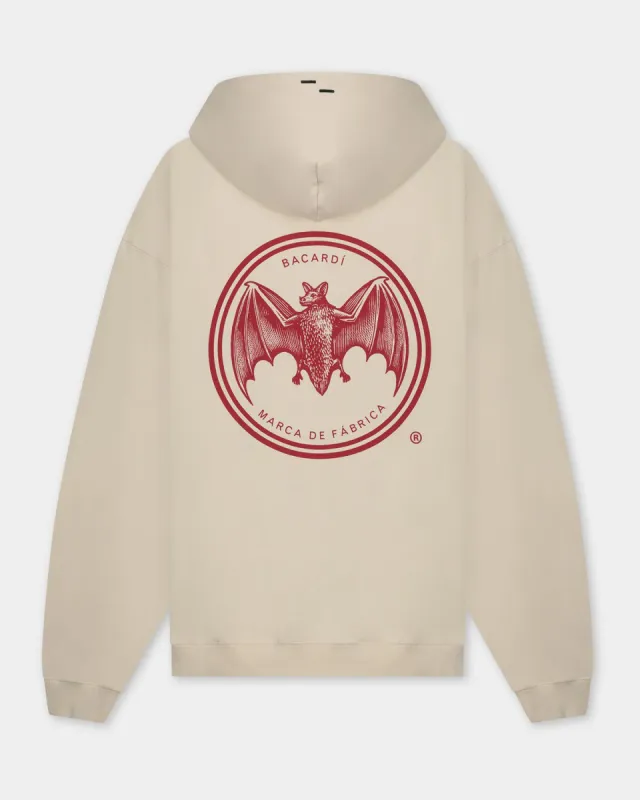 Hoodie BACARDÍ Antique White sold by Filling Pieces