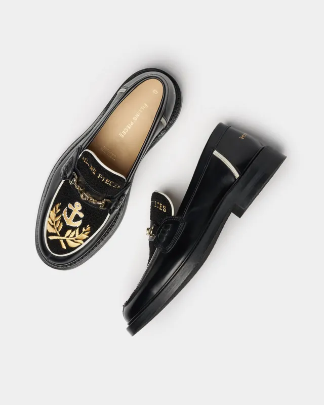 Captain Loafer Black sold by Filling Pieces