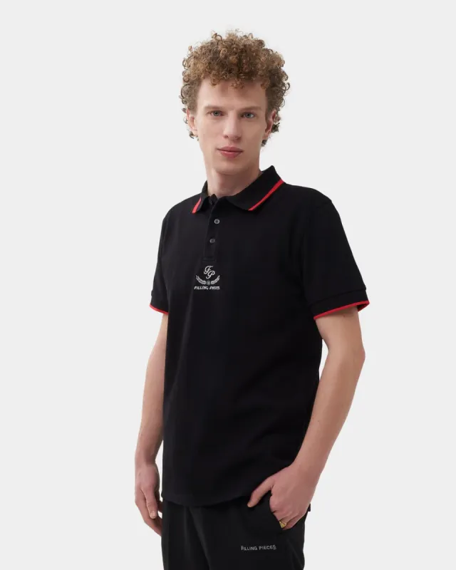 Poloshirt Black sold by Filling Pieces