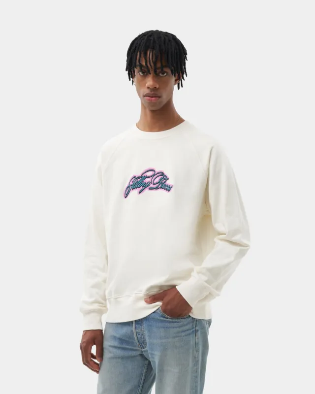 Crewneck Glow Antique White made by Filling Pieces