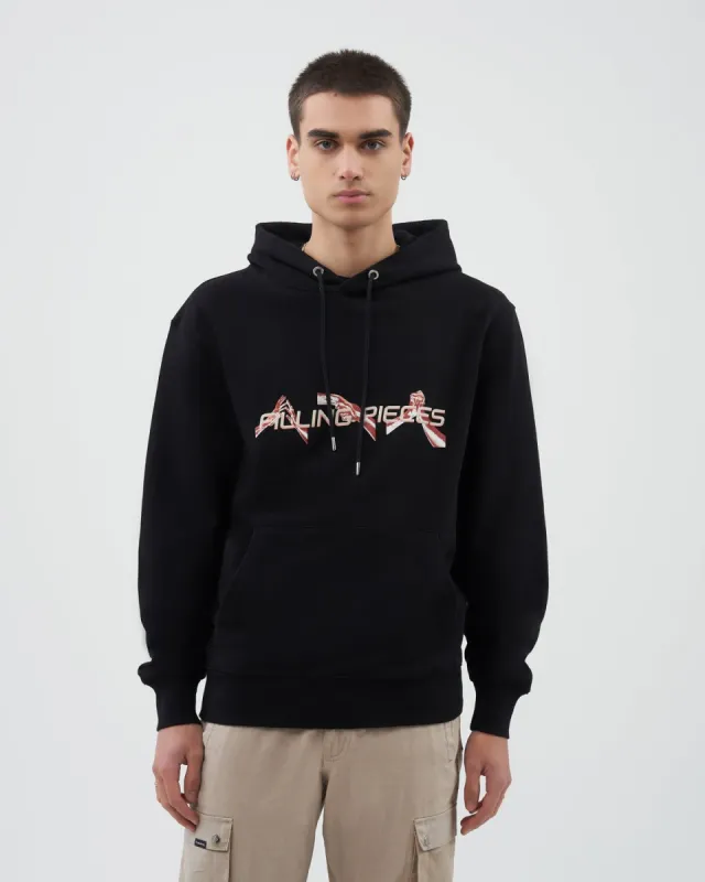 Hoodie Handshake Black / Red sold by Filling Pieces