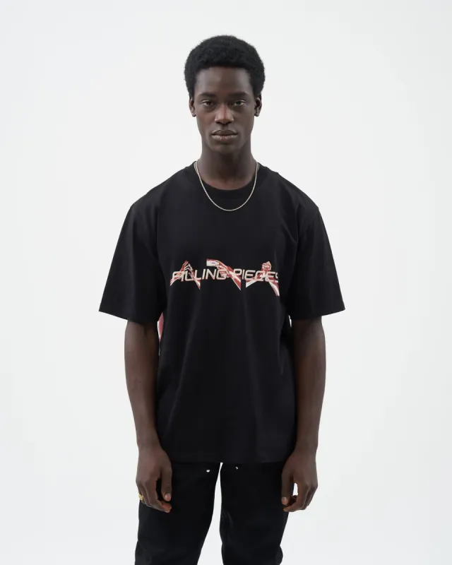 Tee Handshake Black / Red made by Filling Pieces