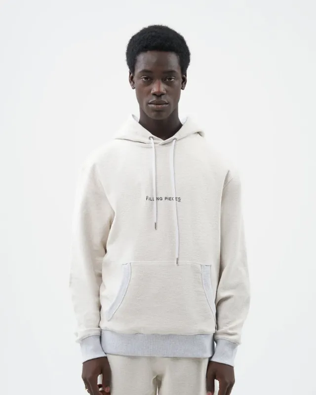 Hoodie Reverse Grey Melange sold by Filling Pieces